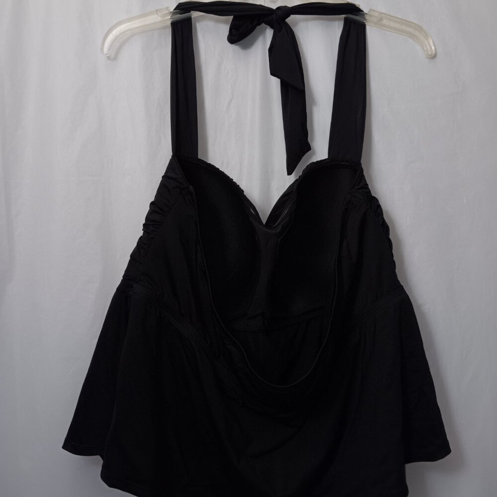 MYNAH WOMEN'S HALTER TANKINI SWIM TOP - Picture 5 of 9
